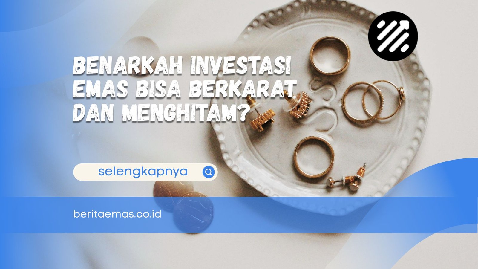 emas bisa berkarat