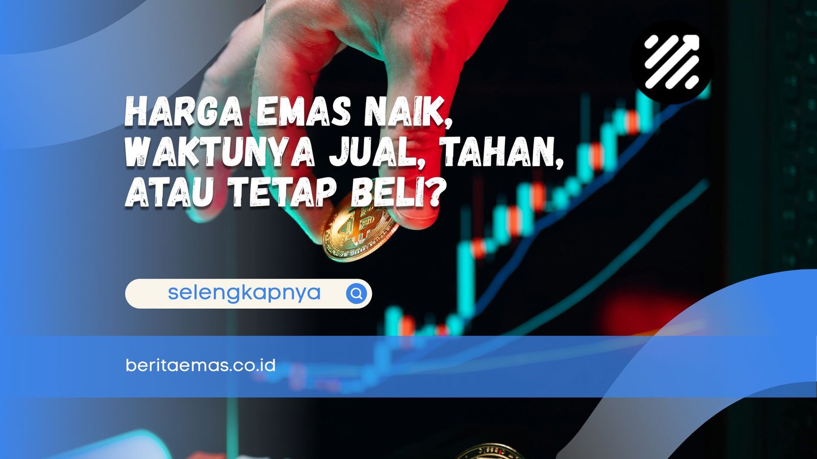 harga emas naik