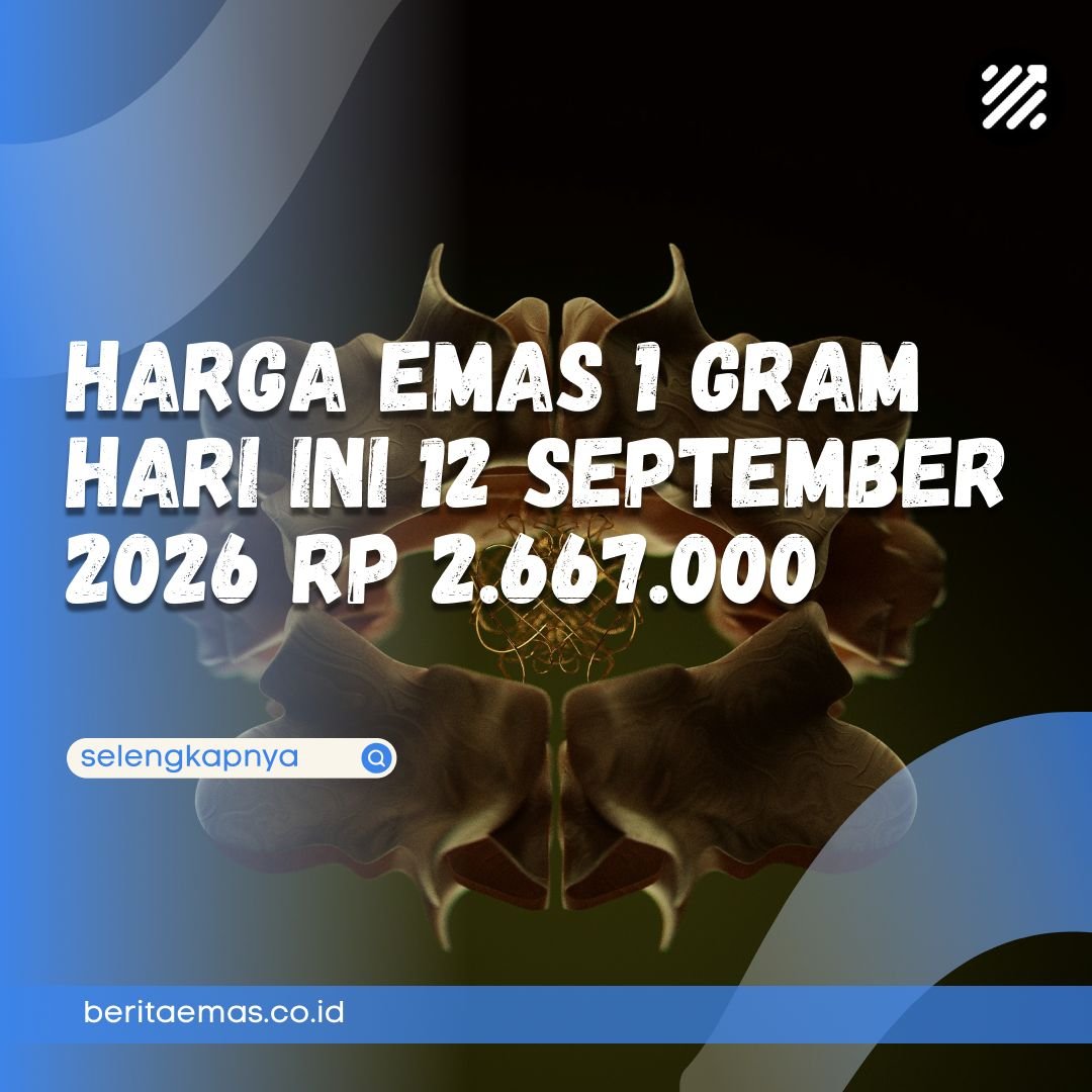 harga emas 1 gram hari ini