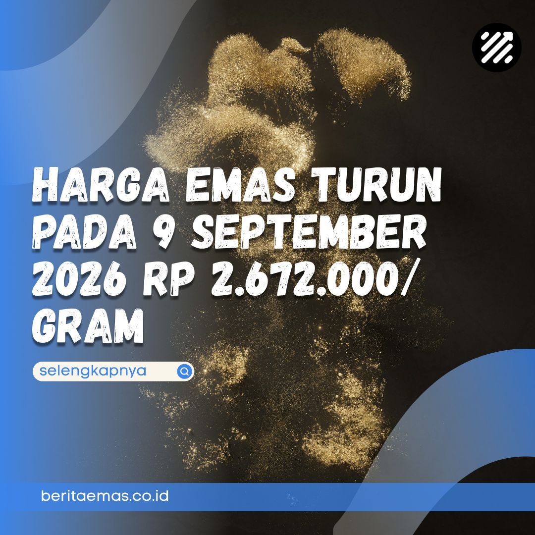 harga emas turun